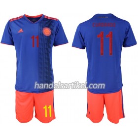 Kolumbien CUADRADO 11 Kinder Auswärts Trikotsatz Copa América 2019 Kurzarm (+ Kurze Hosen)